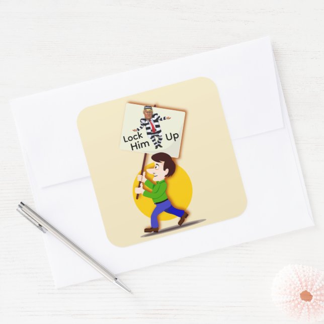 Adesivo Quadrado No Kings Sticker (Envelope)