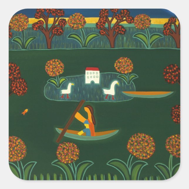 Adesivo Quadrado No Land de Constable 2007 (Frente)