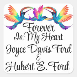 Adesivo Quadrado No Memory Sticker