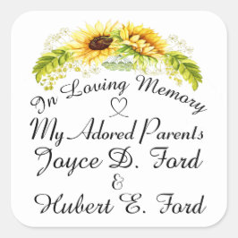 Adesivo Quadrado No Memory Sticker