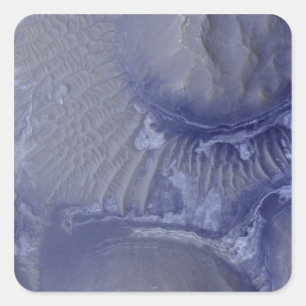 Adesivo Quadrado Noctis Labyrinthus formação em Marte