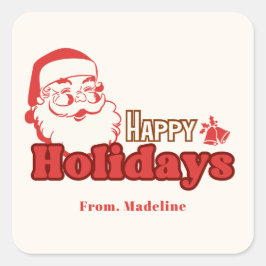 Adesivo Quadrado Noel Noel travesso