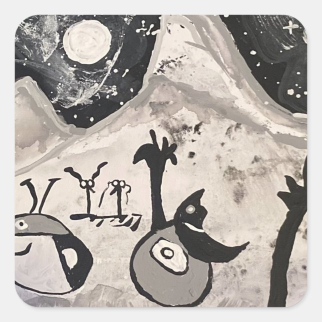 ADESIVO QUADRADO NOITE (Frente)