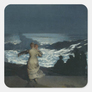 Adesivo Quadrado Noite de verão, 1890