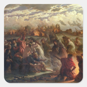 Adesivo Quadrado Noite de Walpurghis, 1862