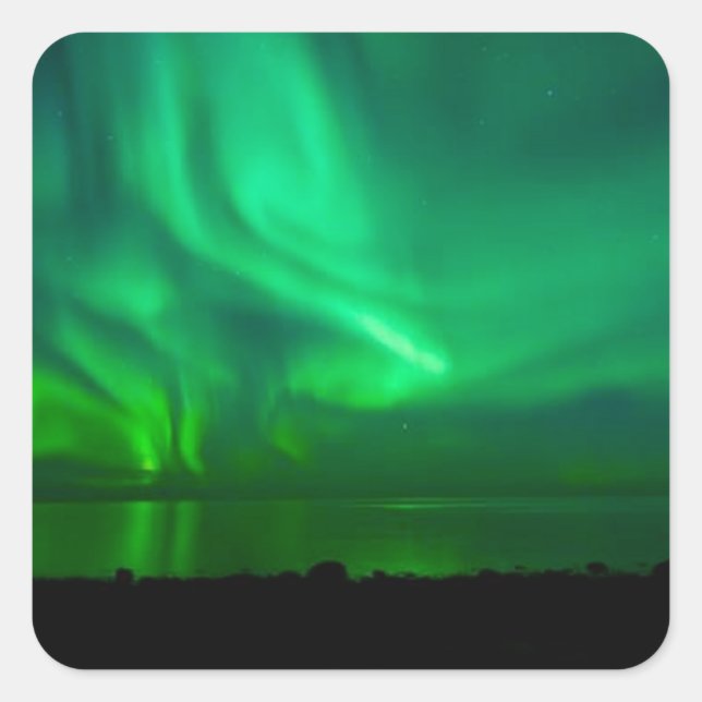 ADESIVO QUADRADO NOITE DOS AURORAS (Frente)