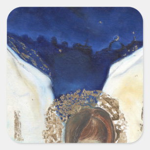 Adesivo Quadrado Noite o anjo obteve suas asas 2014