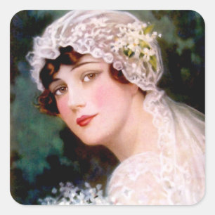 Adesivo Quadrado Noiva 1915