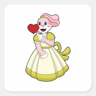 Adesivo Quadrado Noiva Coelho com vestido de noiva.PNG