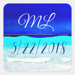 Adesivo Quadrado Noiva de Casamento e Autocolantes