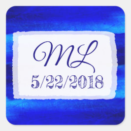 Adesivo Quadrado Noiva de Casamento e Autocolantes