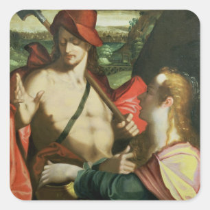 Adesivo Quadrado Noli mim Tangere 2