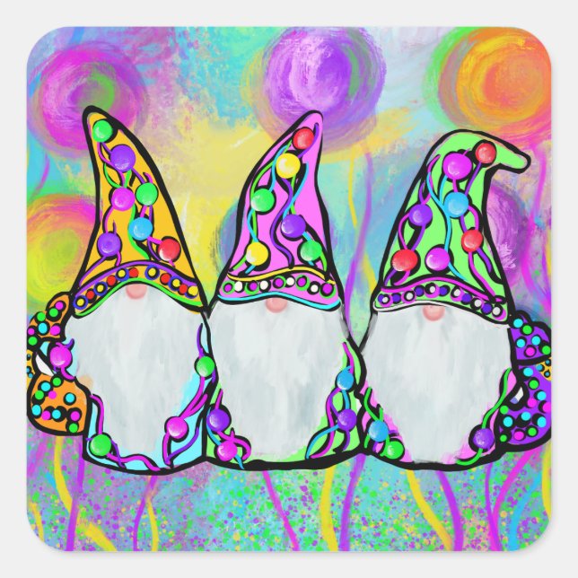 ADESIVO QUADRADO NOME (Frente)