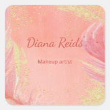 Nome personalizado de brilho dourado rosa