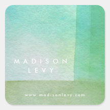 Nome Personalizado do Designer de Wash de Aquarela