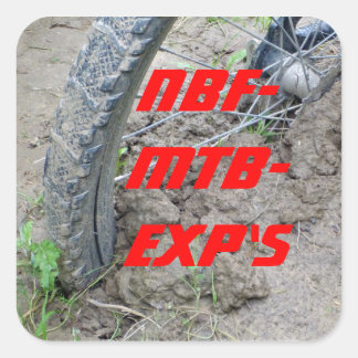 Adesivo Quadrado Northern Blackforest Mountainbike Explorers