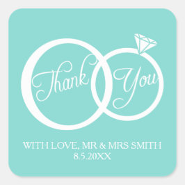 Adesivo Quadrado Nós Fazemos! Obrigado!