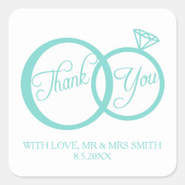 Adesivo Quadrado Nós Fazemos! Obrigado!