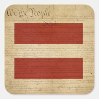 Adesivo Quadrado Nós todas as Pessoas = IGUALDADE