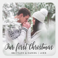 Nossa Primeira Foto do Casal de Natal