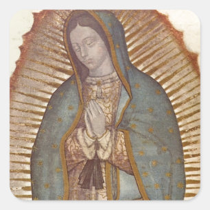Adesivo Quadrado Nossa Senhora de Guadalupe