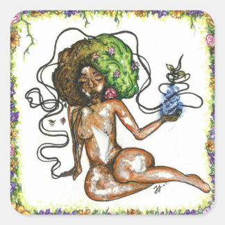 Adesivo Quadrado nossa vítima