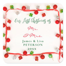 Nosso Primeiro Natal como Sr. & Sra.