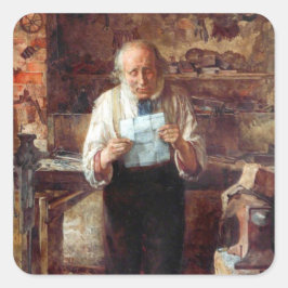 Adesivo Quadrado Notícias do Meu Lado (por James Campbell)