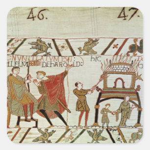 Adesivo Quadrado Notícias sobre o Harold a ser trazido para