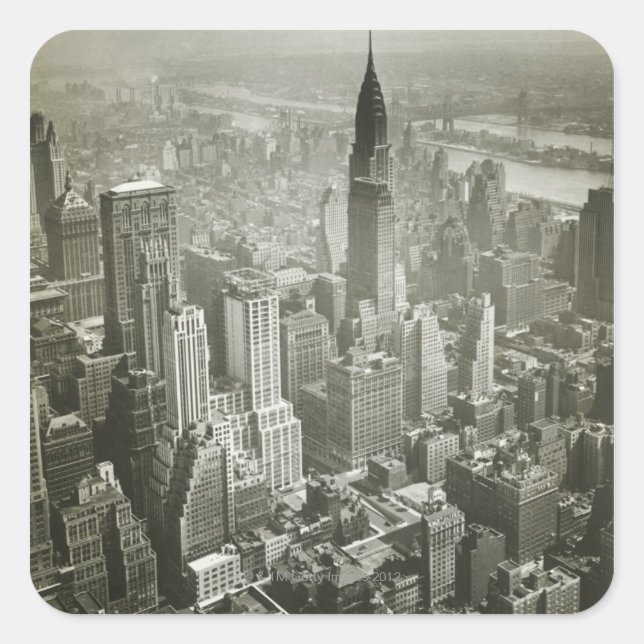Adesivo Quadrado Nova Iorque (Frente)