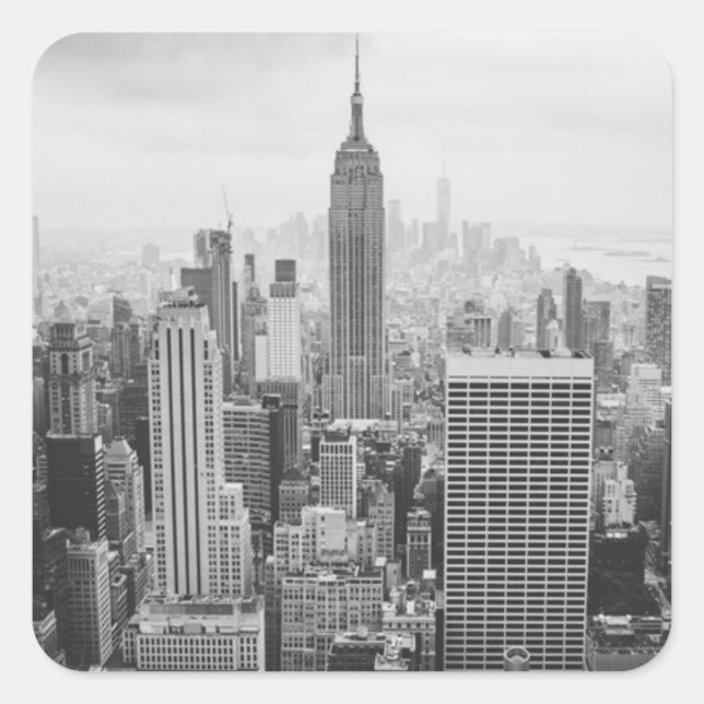 Adesivo Quadrado Nova Iorque (Frente)