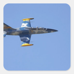 Adesivo Quadrado Nova Zelândia, Otago, Wanaka, Warbird Superior a 