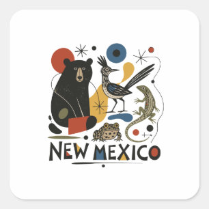 Adesivo Quadrado Novo Espírito do Sudoeste do México