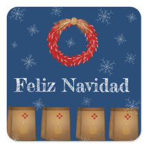 Novo México Luminarias Farolitos Zia Red Chile