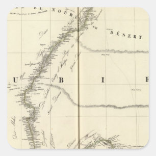 Adesivo Quadrado Nubia África 18