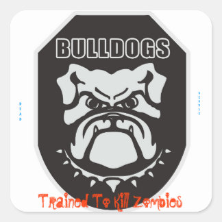 Adesivo Quadrado Números de mortos