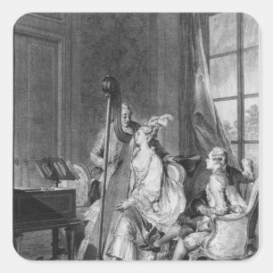 Adesivo Quadrado O acorde perfeito