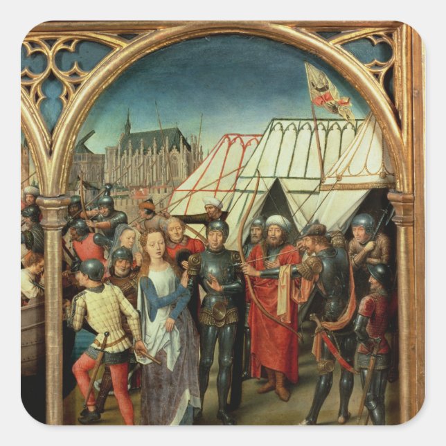 Adesivo Quadrado O Alívio da Rua. Ursula, 1489 (Frente)