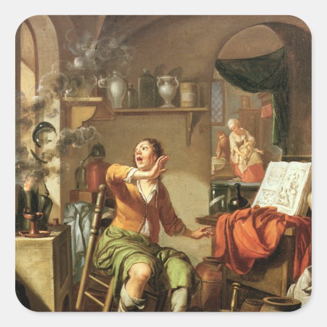 Adesivo Quadrado O Alquimista (Frente)