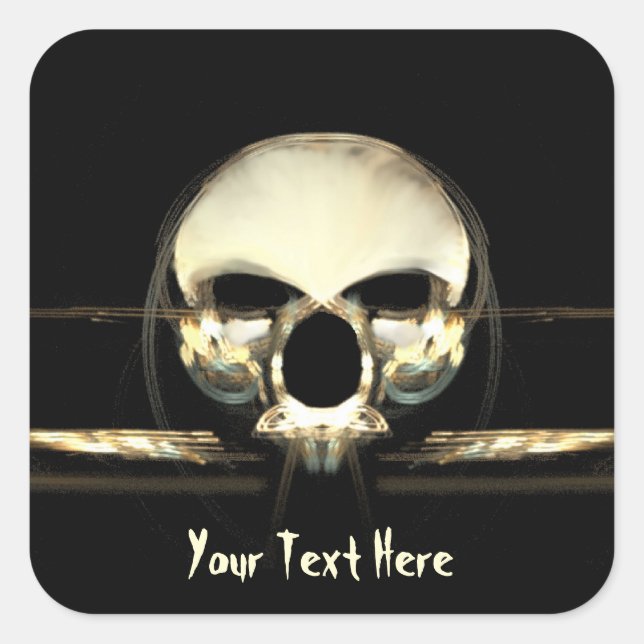 Adesivo Quadrado O amanhecer do homem (Frente)