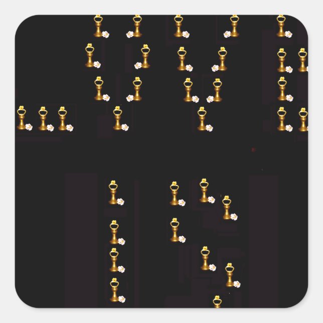 Adesivo Quadrado O Amor (Frente)