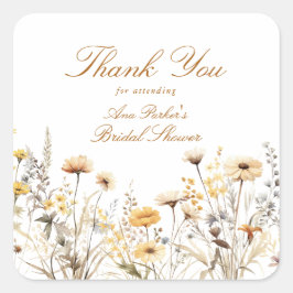 Adesivo Quadrado O Amor Moderno De Flor Selvagem Está Em Sangue, Ob