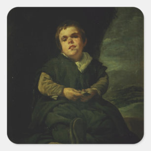 Adesivo Quadrado O anão da corte, Don Franciso Lezcano