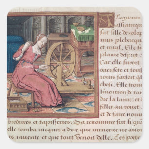 Adesivo Quadrado O Arachne, de 'Vie DES Femmes Celebres