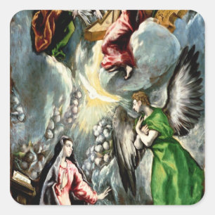 Adesivo Quadrado O aviso