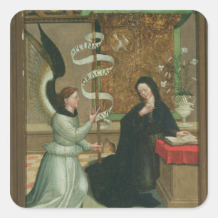 Adesivo Quadrado O aviso