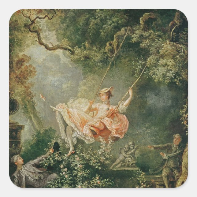 Adesivo Quadrado O balanço (Frente)