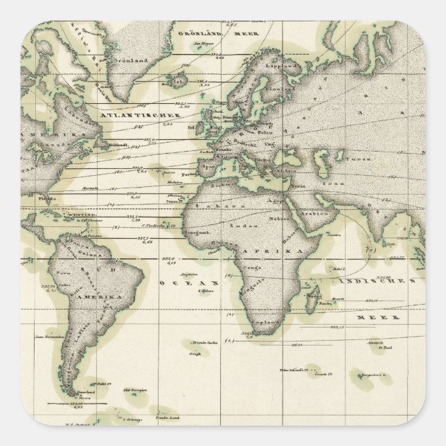 Adesivo Quadrado O Barômetro Médio (Frente)