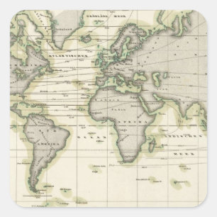 Adesivo Quadrado O Barômetro Médio