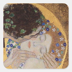 Adesivo Quadrado O beijo, 1907-08